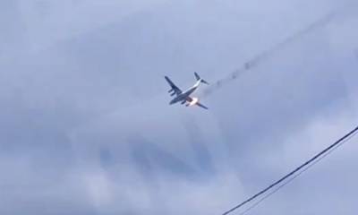 Συνετρίβη στρατιωτικό αεροσκάφος στη Ρωσία (video)