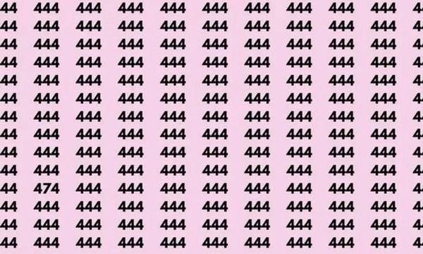 Οπτική ψευδαίσθηση: Μόνο όσοι έχουν αετίσια μάτια μπορούν να βρουν τον αριθμό 474 σε 20 δευτερόλεπτα