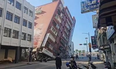 Σεισμός στην Ταϊβάν: Επτά νεκροί, πάνω από 700 τραυματίες, 77 εγκκλωβισμένοι (photos -video)
