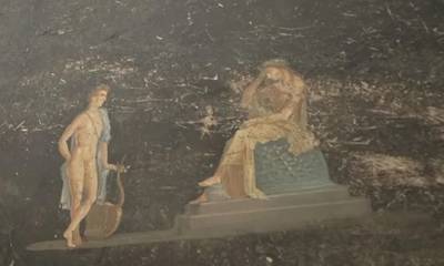 Τοιχογραφίες με την Ωραία Ελένη και τον Πάρη ανακαλύφθηκαν στην Πομπηία