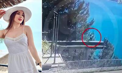 Η στιγμή που μια 39χρονη πέφτει από ύψος 50 μέτρων ενώ έβγαζε φωτογραφία στη Μαύρη Θάλασσα (video)