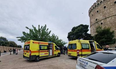 Άνδρας έπεσε και σκοτώθηκε από τον Λευκό Πύργο στη Θεσσαλονίκη