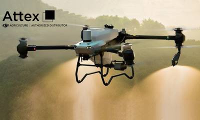 H εταιρία ΑΤΤΕΧ ΙΚΕ παρουσιάζει το καινούργιο μοντέλο ψεκαστικού drone της DJI, το DJI Agras T50