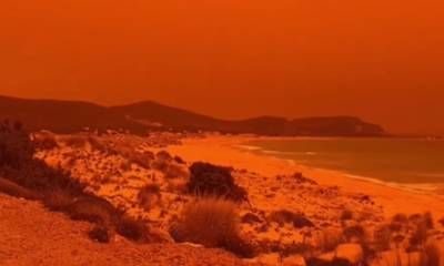 Η παραλία του Σίμου στην Ελαφόνησο θύμισε Dune
