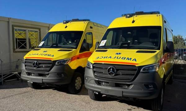 Μάνη: Νέο ασθενοφόρο για το Κέντρο Υγείας Αγίου Νικολάου
