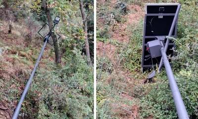 Ηλεία: Ξήλωσαν και έκλεψαν ηλιακά φωτιστικά στην Εθνική Οδό Πατρών–Τριπόλεως «111»