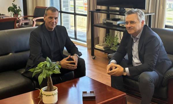 Μιχάλης Βακαλόπουλος: Συνάντηση με τον Δημήτρη Κατσαρό για θέματα του Δήμου Σπάρτης