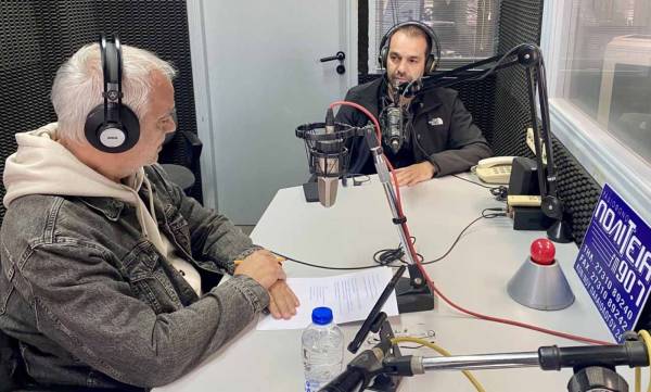 Σπάρτη: Ο Δημοσθένης Κακούρος στο ραδιόφωνο Πολιτεία για την Πολιτική Προστασία